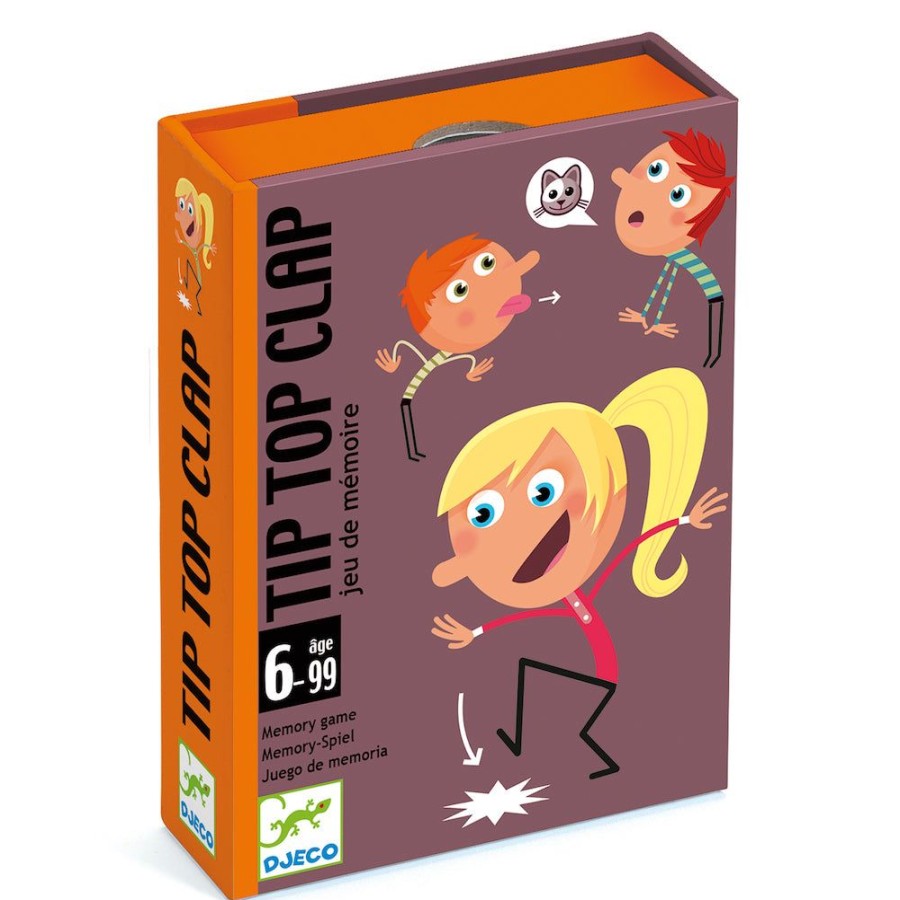 Djeco Tip Top Clap - Djeco Card Game | Toys Card Games