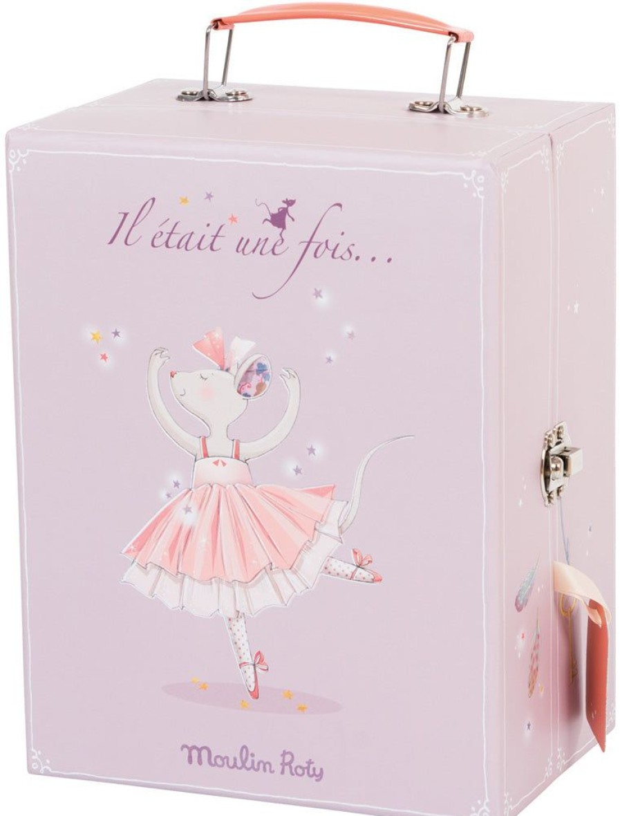 Moulin Roty Moulin Roty Ballerina Mouse Suitcase - Il Etait Une Fois | Toys Dolls, Dolls Houses & Playsets