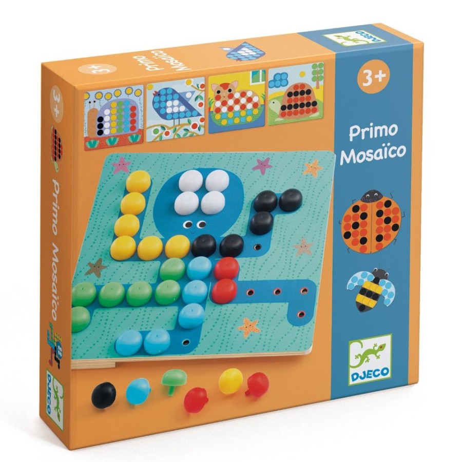 Djeco Djeco Primo Mosaic Game - My First Mosaic | Toys Preschool Toys