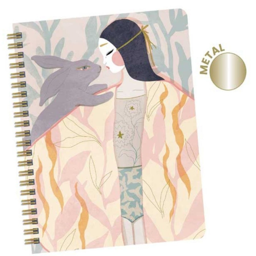 Djeco Djeco Lovely Paper - Spiral Notebook - Izumi | Kids Art Stationery And Diaries