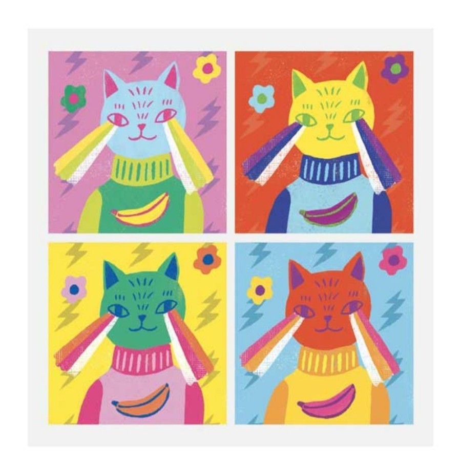 Djeco Djeco Inspired By - Totally Pop (Andy Warhol) - A Collage Activity | Crafts For Kids Collages