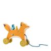 Moulin Roty Pull Along Toys - Moulin Roty Wooden Fox Save 25% | Toys Wooden Pull And Push Toys