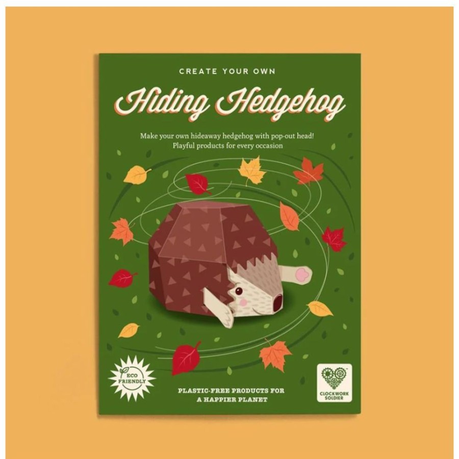 Clockwork Soldier Clockwork Soldier - Create Your Own Hiding Hedgehog | Crafts For Kids Paper Modelling