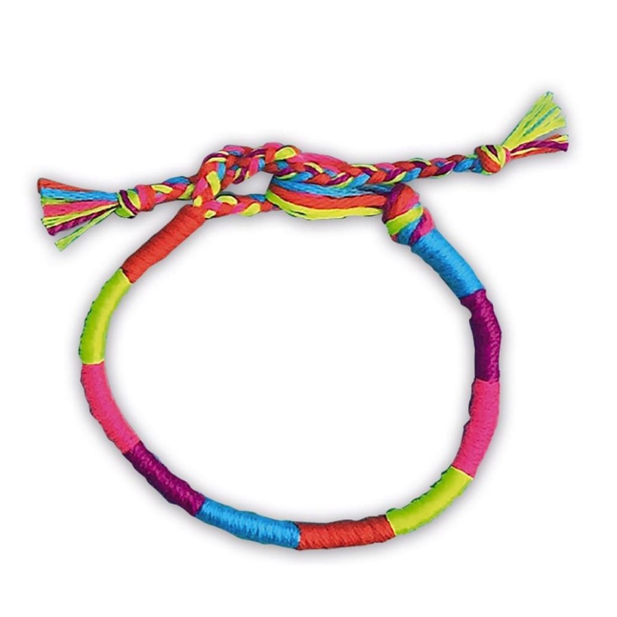 Janod Janod Neon Brazilian Bracelet Making Kit | Sew & Knit Beads & Jewellery Making