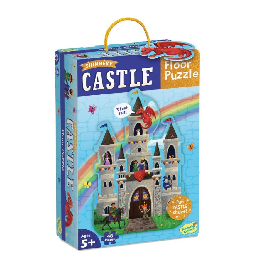 Peaceable Kingdom Peaceable Kingdom Castle Floor Puzzle | Toys Jigsaw Puzzles