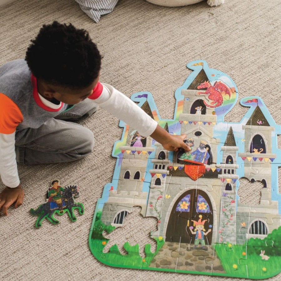 Peaceable Kingdom Peaceable Kingdom Castle Floor Puzzle | Toys Jigsaw Puzzles