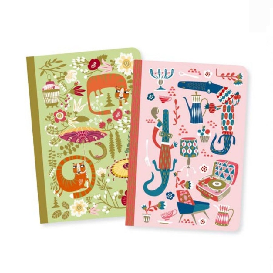 Djeco Asa Small Notebooks - Djeco Lovely Paper | Kids Art Stationery And Diaries