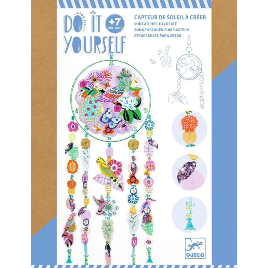 Djeco Djeco Do It Yourself - Suncatcher To Create 7 Yrs + | Crafts For Kids Creative Kits For Older Children