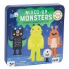 Petit Collage Petit Collage Magnetic Play Set Mixed Up Monsters | Toys Magnetic Toys