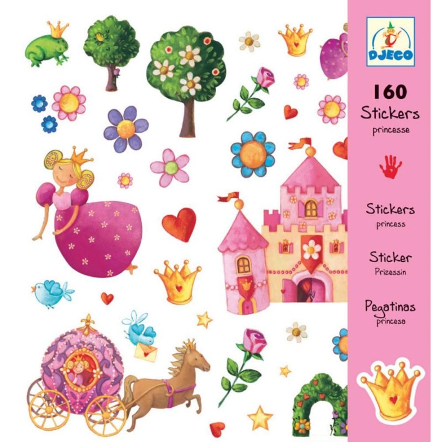 Djeco Djeco Stickers Princess Marguerite | Crafts For Kids Stickers And Transfers