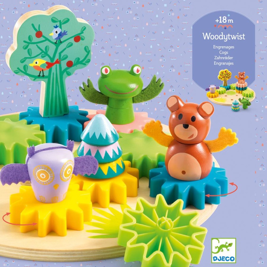 DJECO - By Collection Djeco Woodytwist | Toys Wooden Puzzles