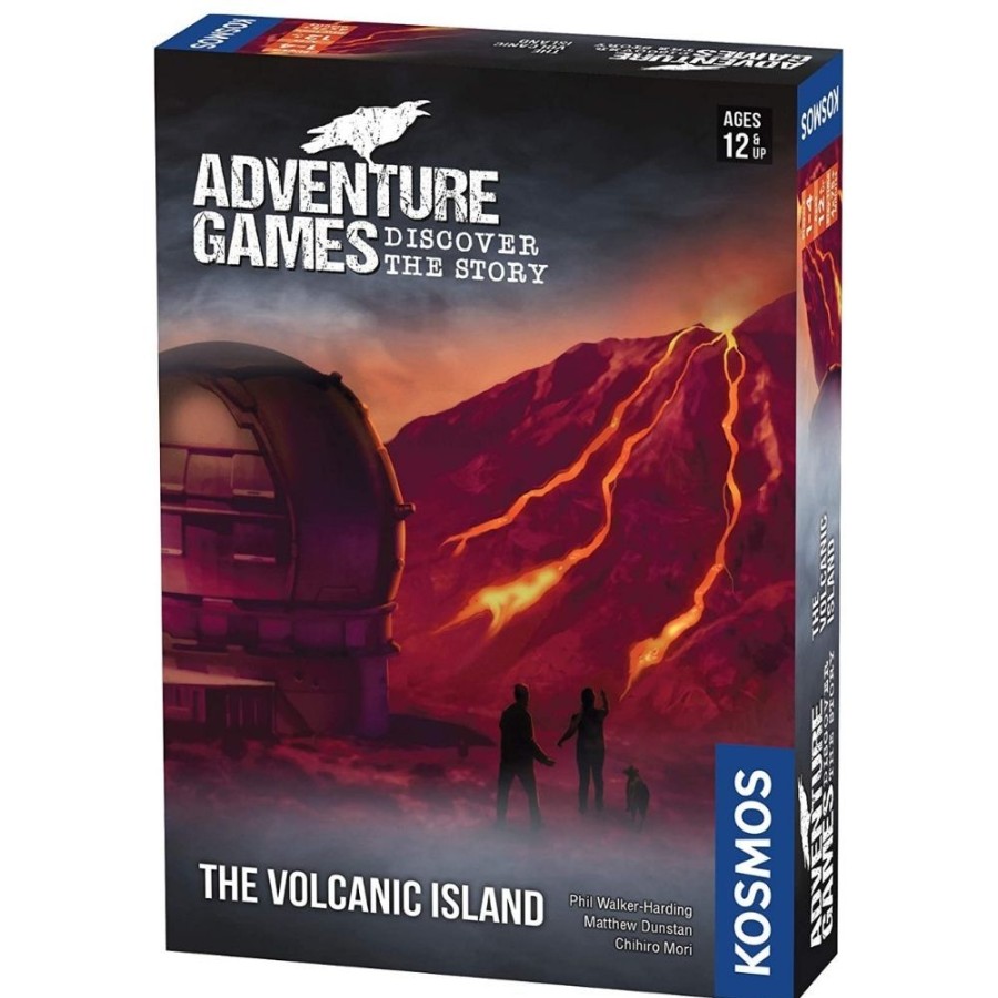 Thames and Kosmos Thames And Kosmos - Adventure Games The Volcanic Island | Toys Family Games