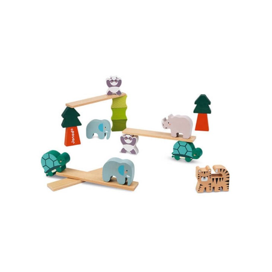 Janod Janod Wooden Animal Stacking Game | Toys Learning Toys