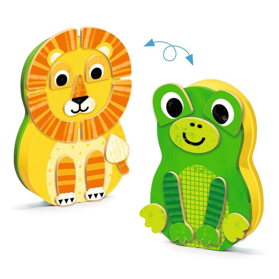 Djeco Djeco Inzebox Zanimals - Wooden Magnetics Game | Toys Sensory Toys