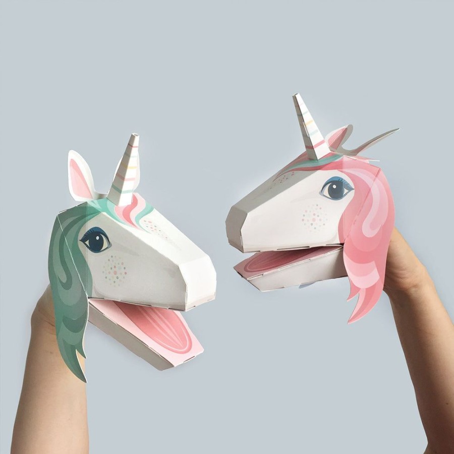 Clockwork Soldier Clockwork Soldier Make Your Own Unicorn Puppets | Crafts For Kids Paper Modelling