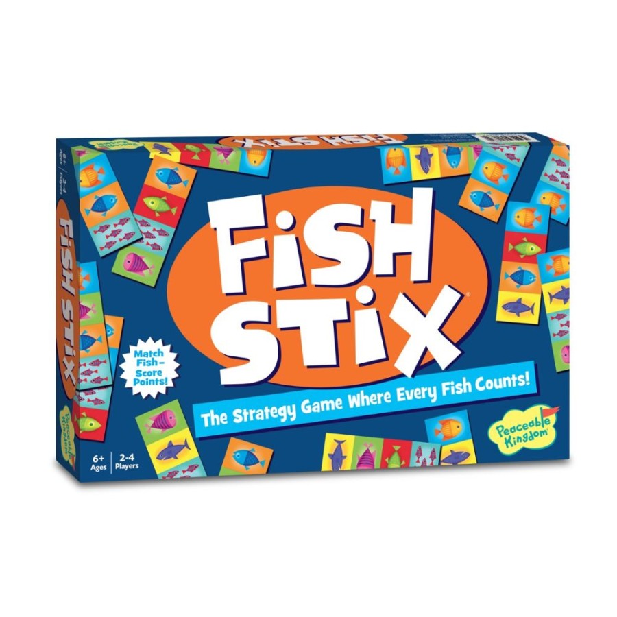 Peaceable Kingdom Peaceable Kingdom Fish Stix | Toys Family Games