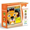 Djeco Djeco Toddler Wooden Block Puzzle - Tournanimo | Toys Wooden Puzzles