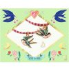 Djeco Djeco Friendship Bracelets Kit - You & Me - Bird Ribbons | Sew & Knit Beads & Jewellery Making