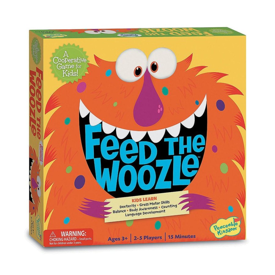 Peaceable Kingdom Feed The Woozle - A Peaceable Kingdom Cooperative Game | Toys Family Games