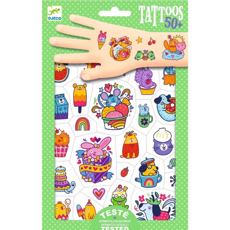 Djeco Djeco Tattoos - Sweet Mimi | Crafts For Kids Stickers And Transfers