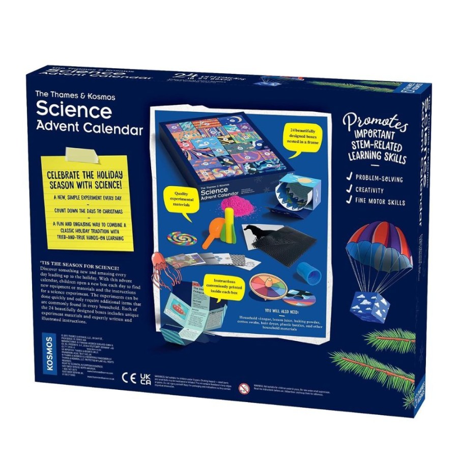 Thames and Kosmos Thames & Kosmos Stem Science Advent Calendar | Toys Science Kits For Kids