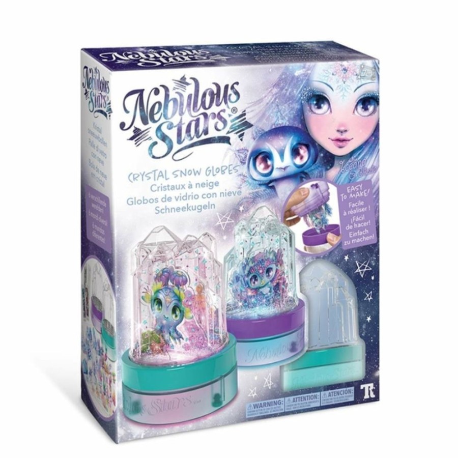 Djeco Nebulous Stars - Crystal Snow Globes | Crafts For Kids Making & Modelling