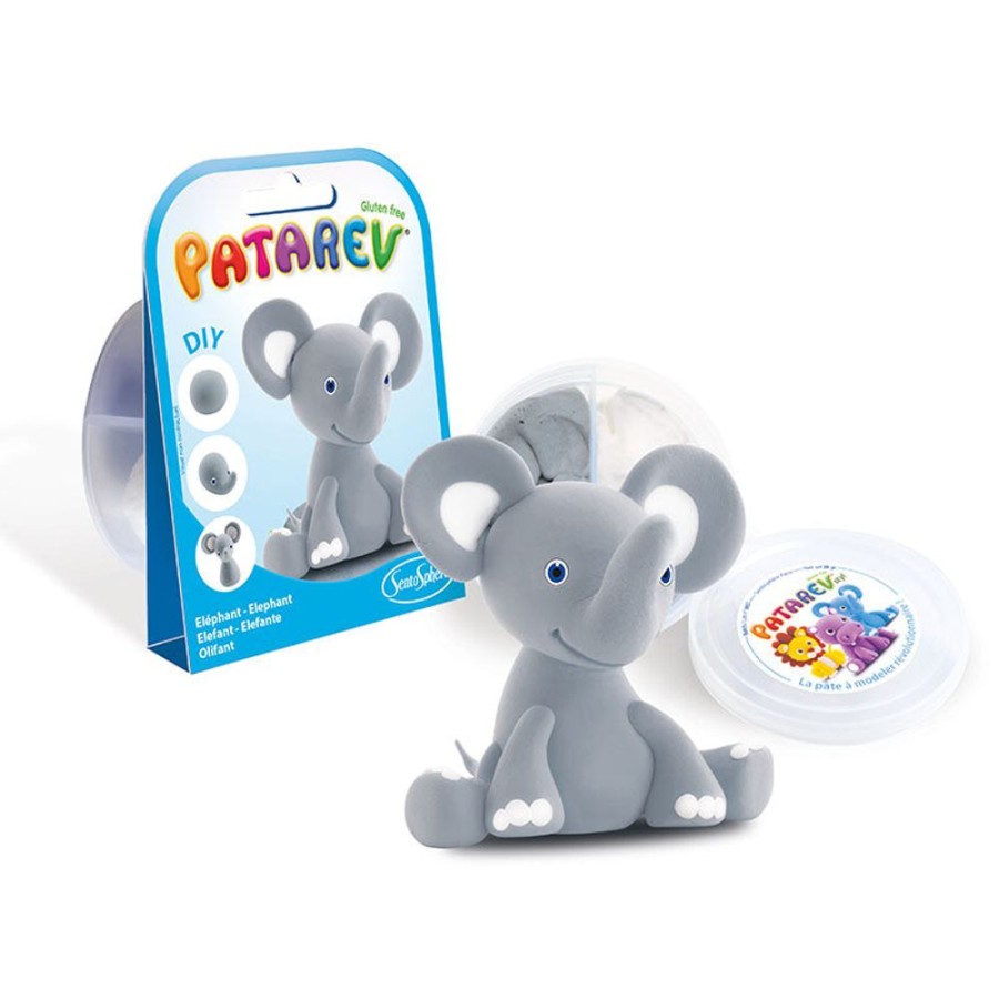 Patarev Patarev Pocket Elephant | Crafts For Kids Play Dough & Modelling Clay