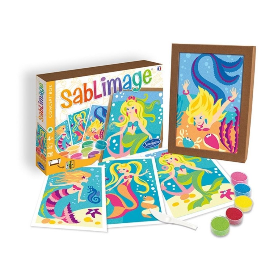 Sablimage Sand Art Sablimage Mermaids - Sand Art Pictures | Crafts For Kids Sand & Sequin Art