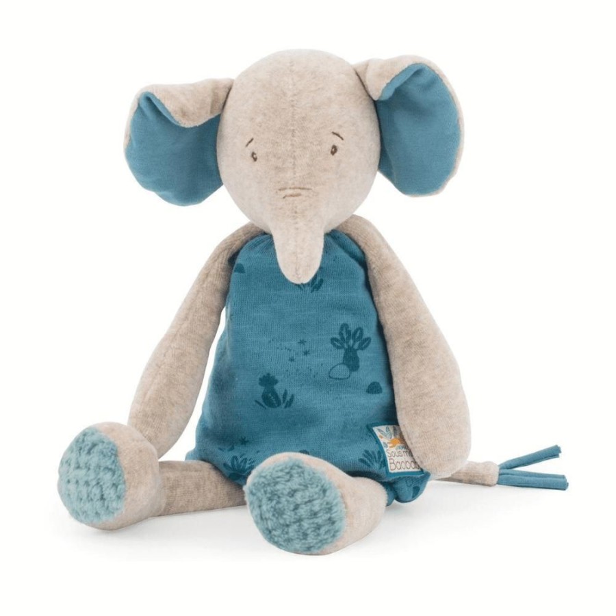 Moulin Roty Moulin Roty Baby - Sous Mon Baobab - Bergamote The Elephant | Toys Soft Play Toys