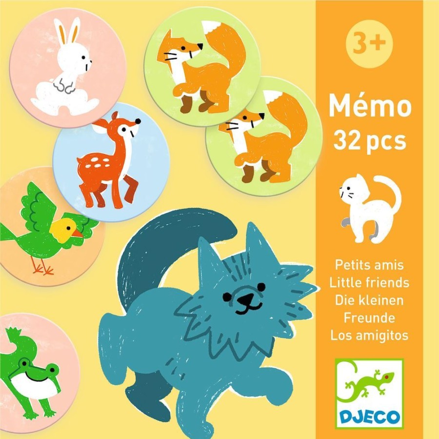 Djeco Djeco Little Friends - Matching & Memory Game Save 25% | Toys Toddler Games