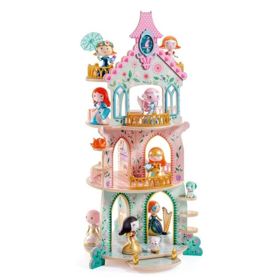 Djeco Djeco Arty Toys - Ze Princesses Tower | Toys Dolls, Dolls Houses & Playsets