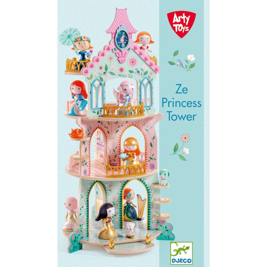 Djeco Djeco Arty Toys - Ze Princesses Tower | Toys Dolls, Dolls Houses & Playsets