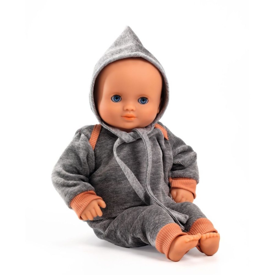 Djeco Djeco Pomea - Pearl Grey Jogger Set | Toys Dolls, Dolls Houses & Playsets