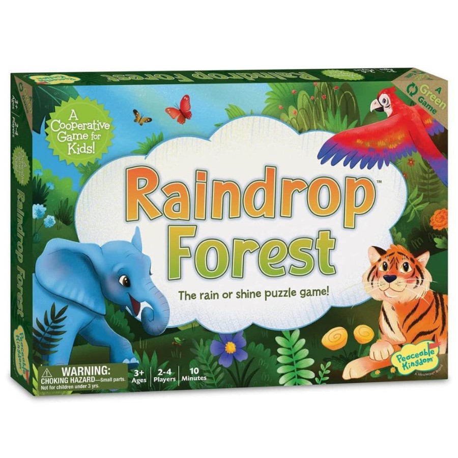 Peaceable Kingdom Peaceable Kingdom Raindrop Forest | Toys Board Games