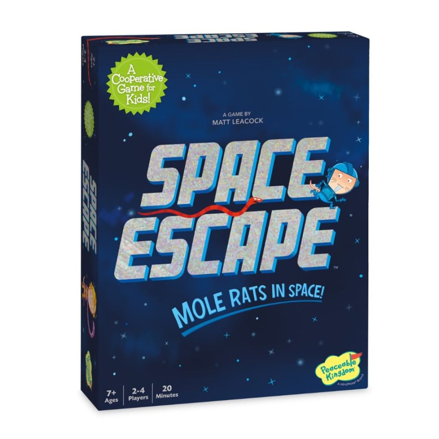 Peaceable Kingdom Space Escape - A Peaceable Kingdom Cooperative Game | Toys Family Games