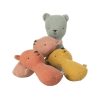 Maileg Maileg Teddy Linen Rattle - Assorted Colours | Toys Toys For Babies