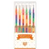 Djeco Djeco Lovely Paper - 6 Rainbow Gel Pens | Kids Art Art Supplies And Easels