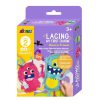 Avenir Arts and Crafts Avenir Lacing Kit Monster Friends | Sew & Knit Childrens Sewing Kits