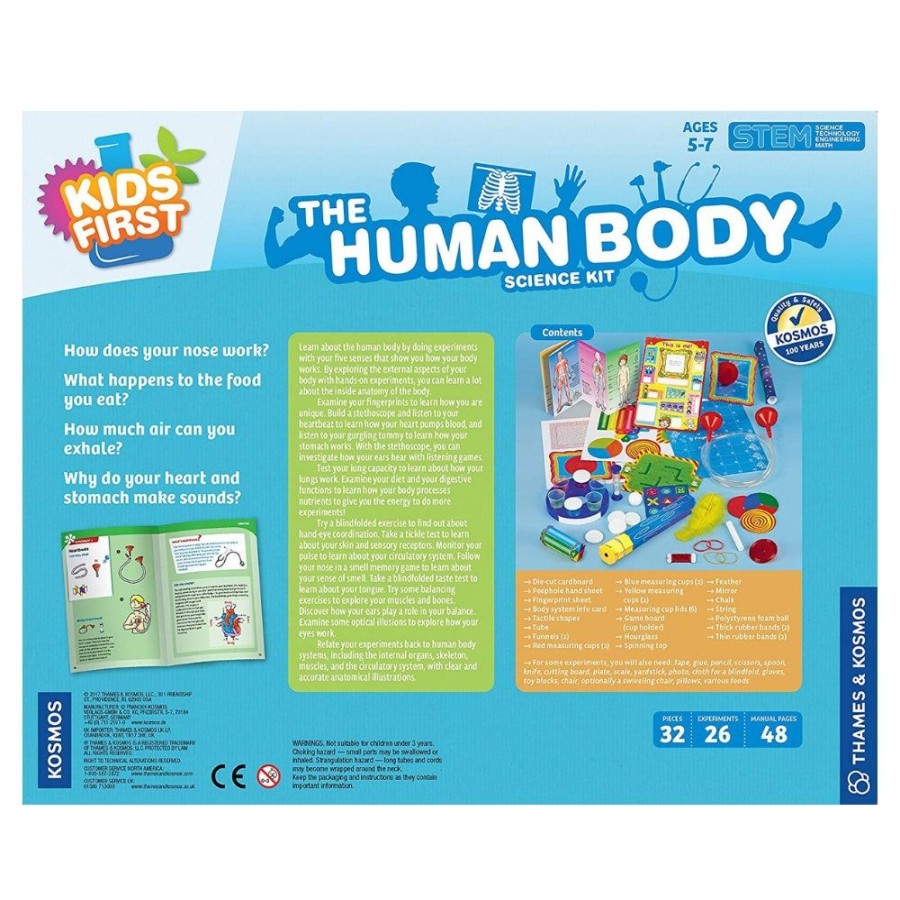 Thames and Kosmos The Human Body Science Kit | Toys Science Kits For Kids