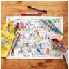 Eat Sleep Doodle Eat Sleep Doodle - Fairytales & Legends Colour In Placemat | Kids Art Mindfulness Activities For Kids