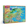 eeBoo Eeboo Geographical Terms 100 Piece Puzzle | Toys Jigsaw Puzzles