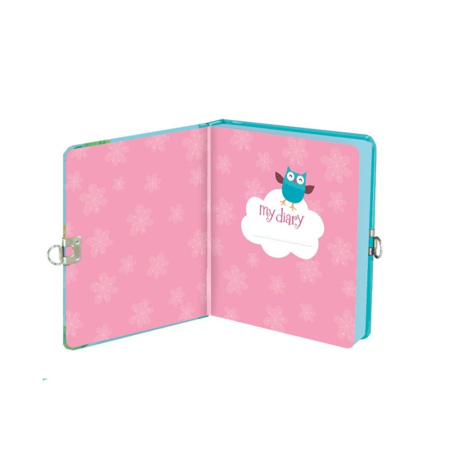 Peaceable Kingdom Peaceable Kingdom Owl Lock And Key Diary | Kids Art Stationery And Diaries