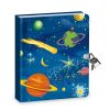 Peaceable Kingdom Peaceable Kingdom Deep Space Locked Diary | Kids Art Stationery And Diaries