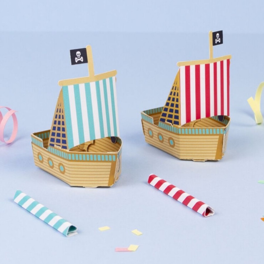 Clockwork Soldier Clockwork Soldier - Create Your Own Pirate Boats | Crafts For Kids Paper Modelling