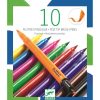 Djeco Djeco Felt Tips 10 Classic Colours | Kids Art Art Supplies And Easels