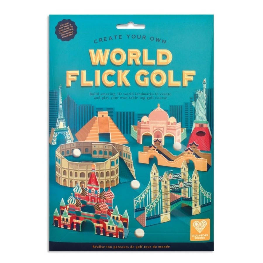 Clockwork Soldier Clockwork Soldier - Create Your Own World Flick Golf | Crafts For Kids Model Making