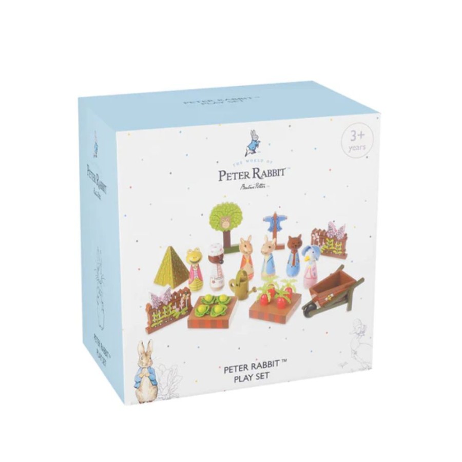 Orange Tree Toys Orange Tree Toys - Peter Rabbit & Friends Wooden Play Set | Toys Wooden Toys & Games