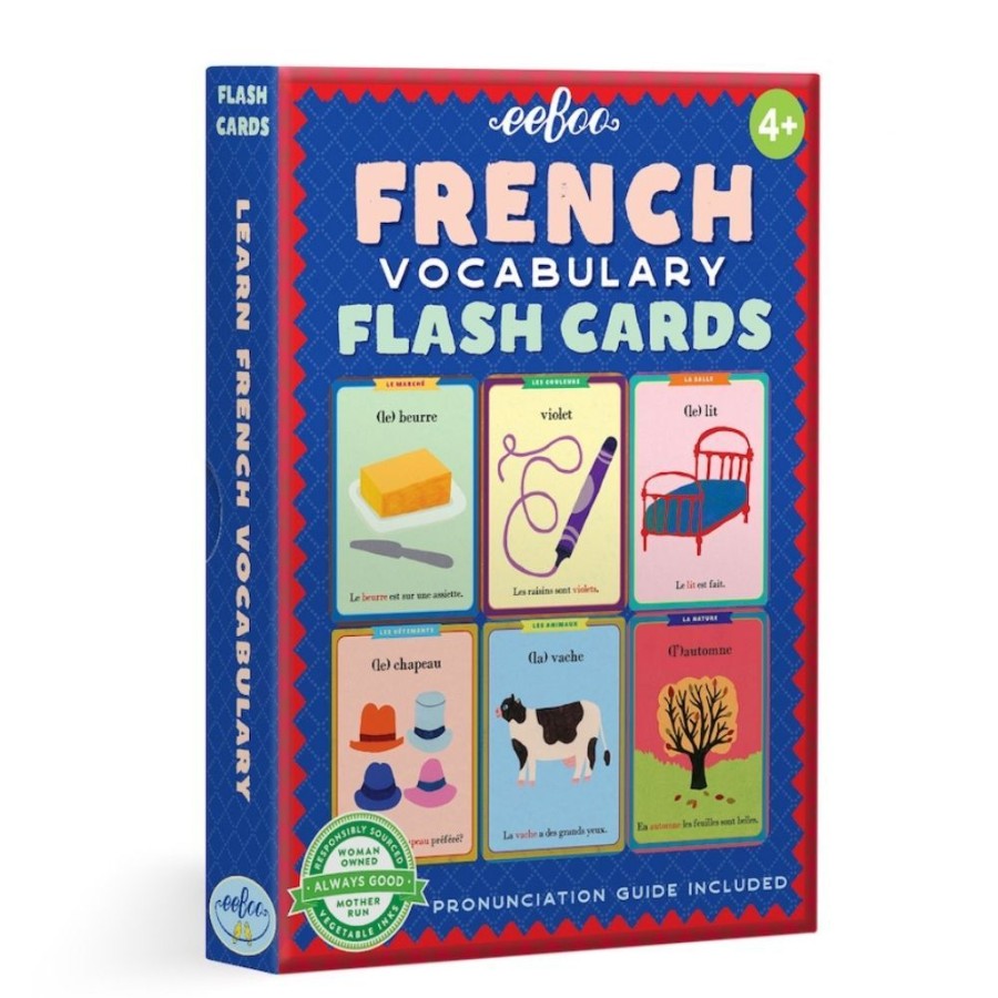 eeBoo Eeboo French Flash Cards | Toys Learning Toys