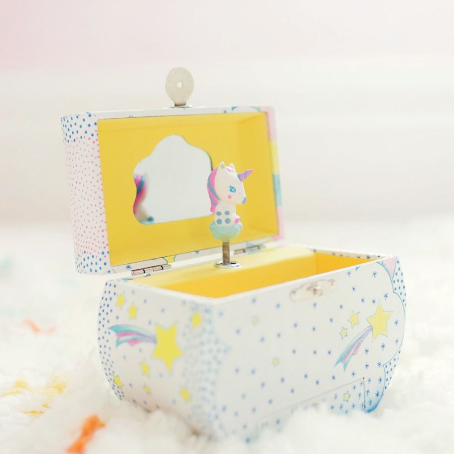 Djeco Djeco Musical Boxes - Dream Of Unicorns | Kids Room Musical Boxes