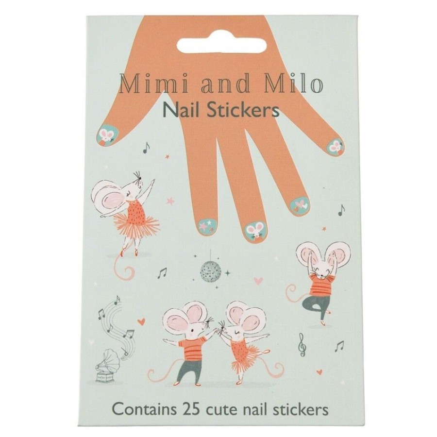 Rex London Rex London Mimi & Milo Nail Stickers | Toys Kids Dressing Up Accessories